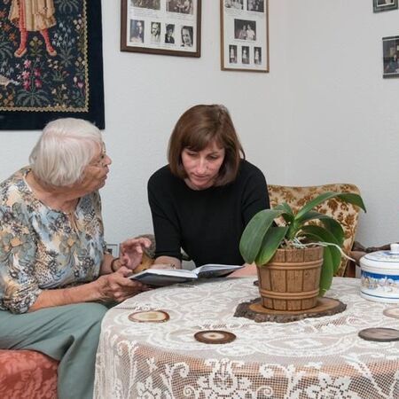Beratung im Seniorenlandhaus Schwickershausen