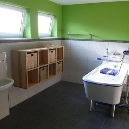 Pflegebad in der Pflege-Wohngemeinschaft Jüchsen