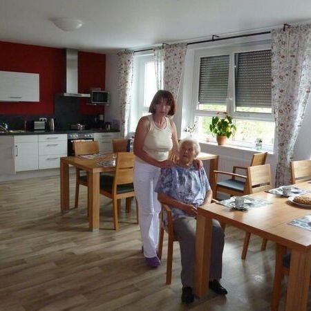 Wohnküche in der Pflege-Wohngemeinschaft Haina