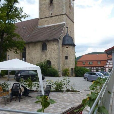 Terrasse der Pflege-Wohngemeinschaft Haina