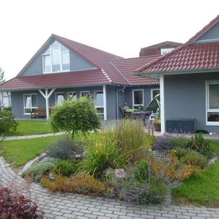 Terrasse der Pflege-Wohngemeinschaft Vachdorf