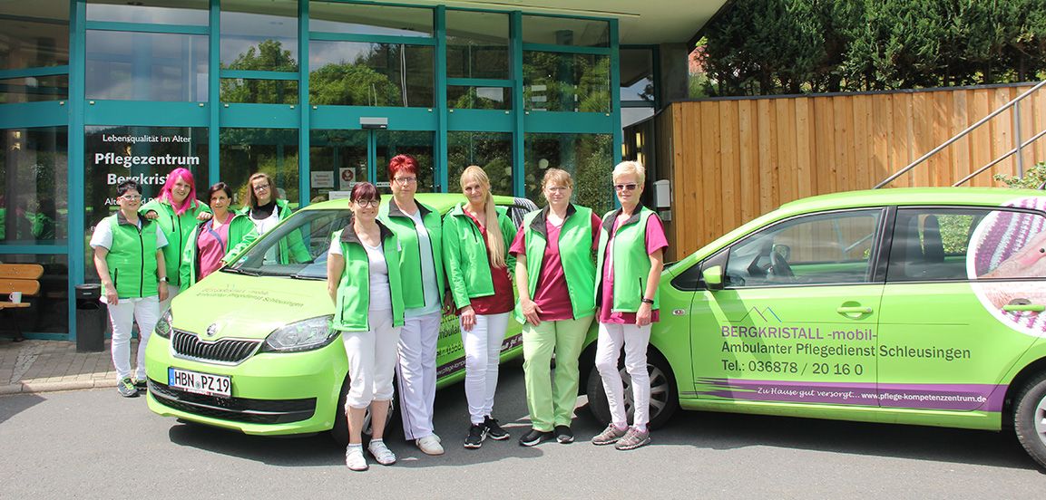BERGKRISTALL PFLEGEDIENST SCHLEUSINGEN