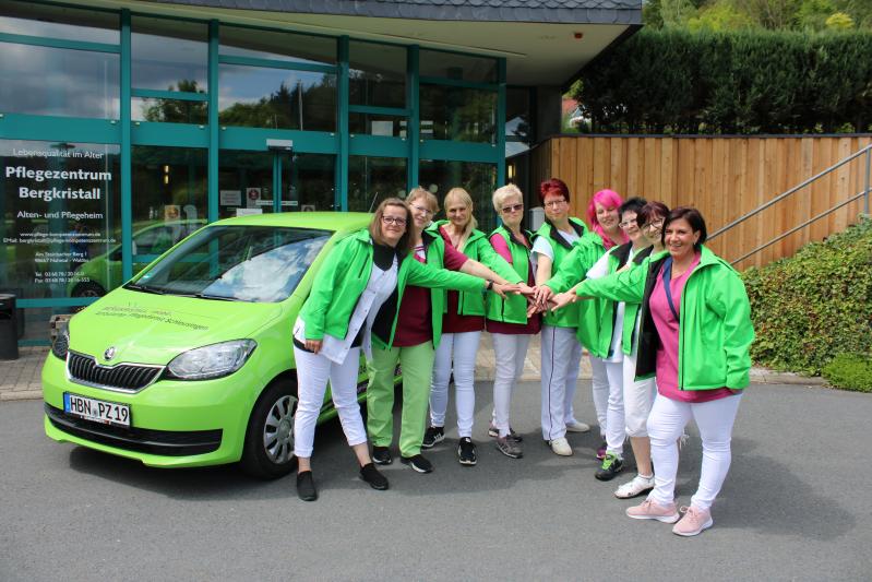 Bergkristall mobil Team